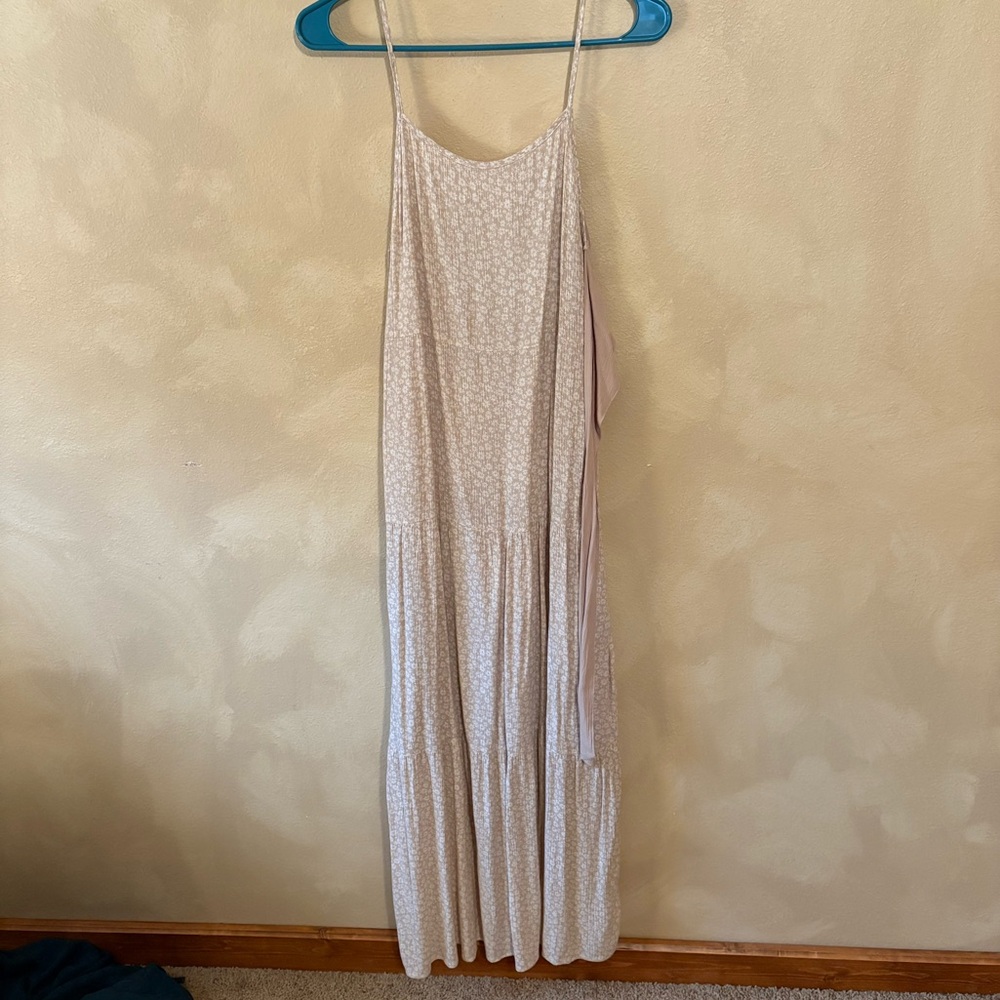 Pink Midi Dress-Small